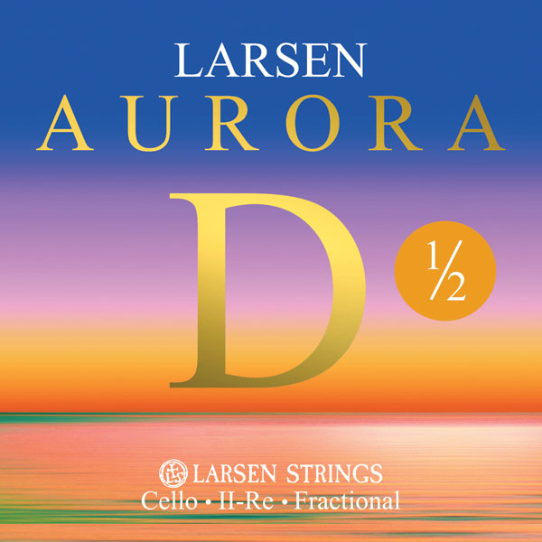 Larsen Aurora Cello D String Medium 1/2