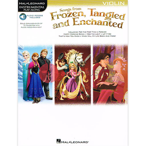 Frozen, Tangled & Enchanted - Violin/Audio Access Hal Leonard 126928
