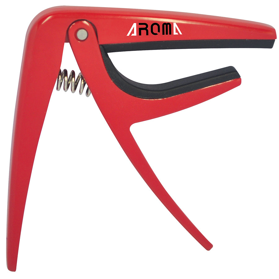 Rom Capo Aroma AC01 Red Acoustic/Electric Capo — The Sydney String Centre
