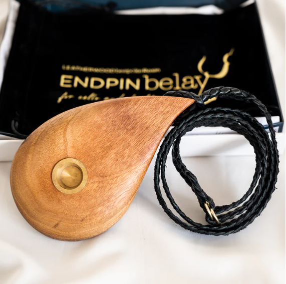 Cello Endpin Stopper - Leatherwood Cello Endpin Belay