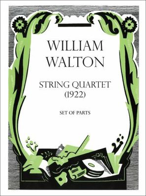 String Quartet (1922) - William Walton - Oxford University Press String Quartet Parts