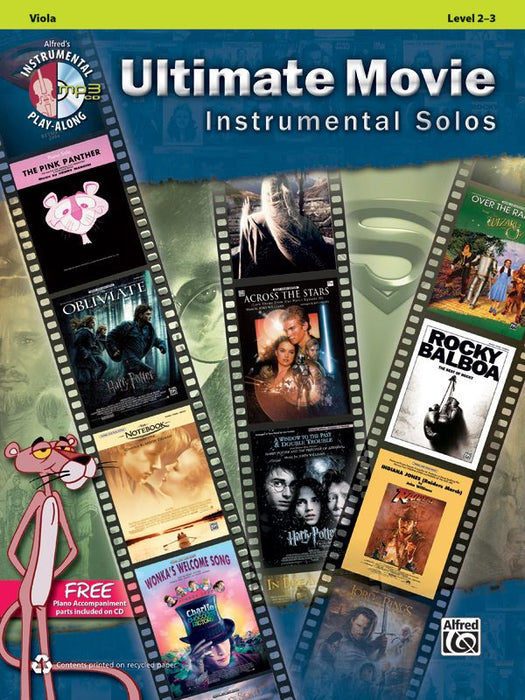 Ultimate Movie Instrumental Solos - Viola/CD Alfred 40129