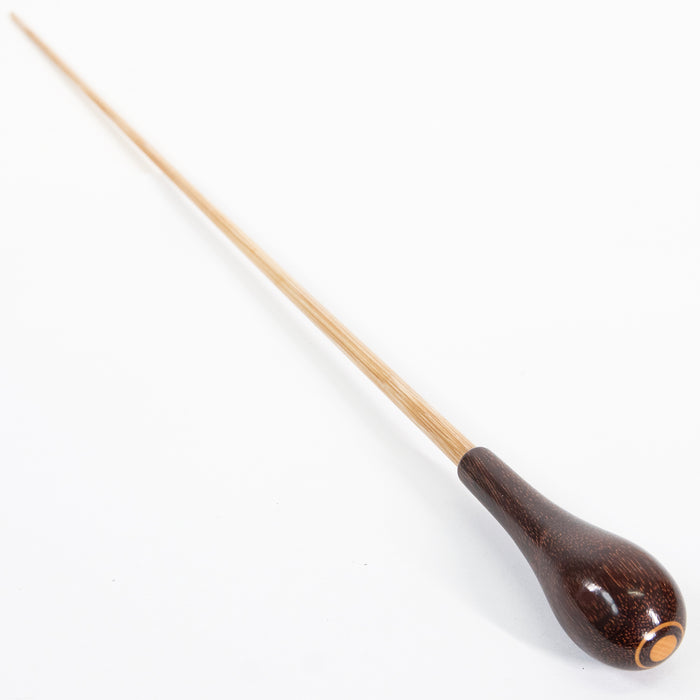 Conductors Baton - Takt 15" Wooden Stick with Pear-Shaped Handle Boxwood with Parisian Eye Tintul