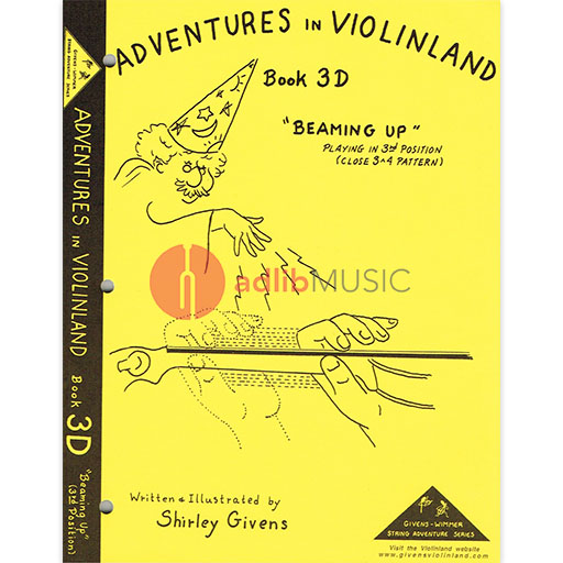 Adventures in Violinland Book 3D - Violin by Givens SS3D