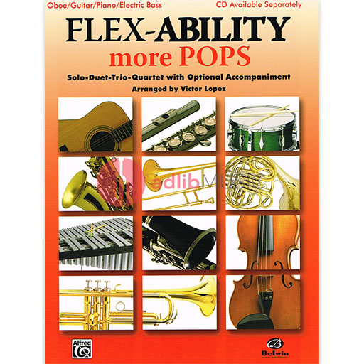 Flexability More Pops Piano Guitar Oboe Various Alfred
