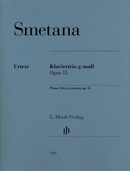 Smetana - Piano Trio Op15 in Gmin - Piano Trio Henle HN1249