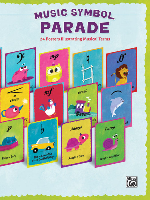 Music Symbol Parade Posters