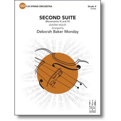 Holst - 2nd Suite (3rd & 4th Movements) - String Orchestra Grade 4 Score/Parts arranged by Monday FJH ST6448