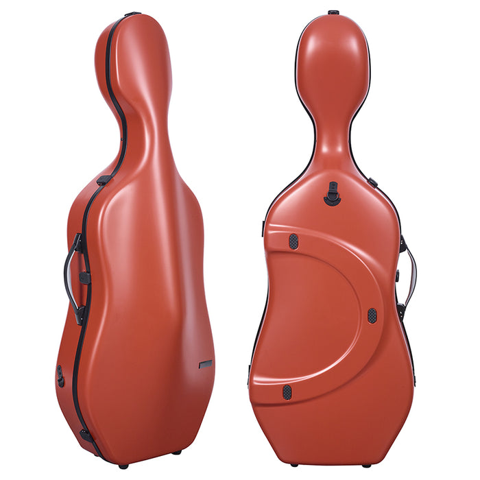 BAM Hightech Slim 3.8 Cello Case Orangey 4/4