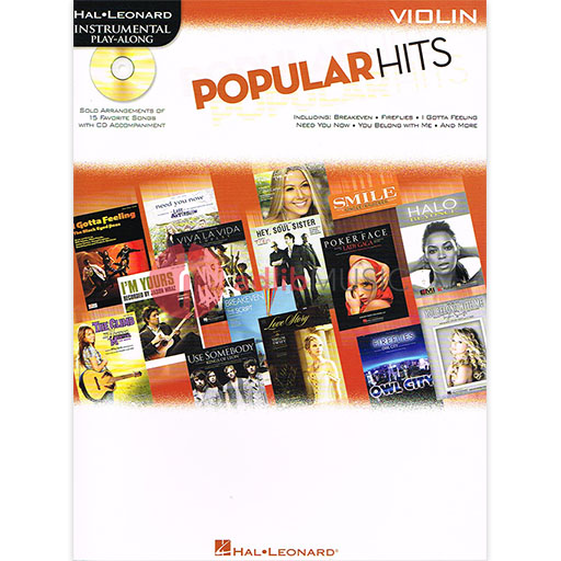 Popular Hits - Violin/CD Hal Leonard
