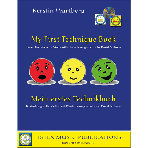 My First Technique Book - Violin/mp3 by Wartberg Istex 9783946872016