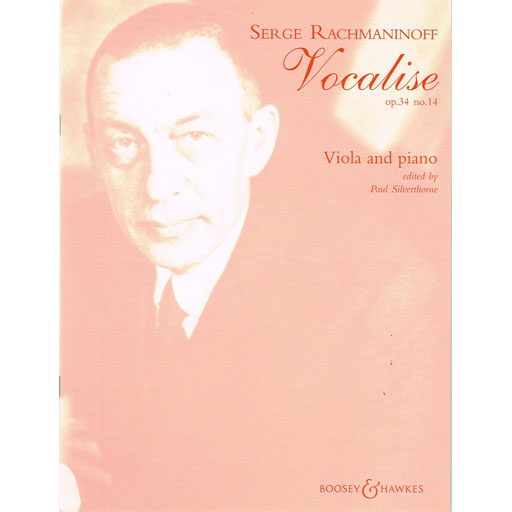 Rachmaninov - Vocalise Op34/14 - Viola/Piano Accompaniment Boosey & Hawkes M060113246