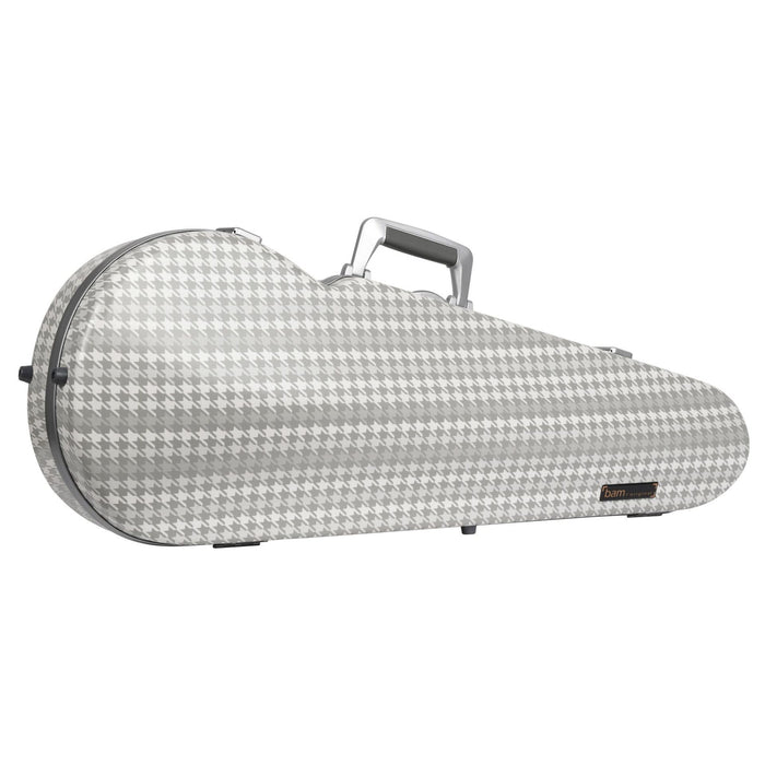 Viola Case - Bam Hightech Contoured, Cabourg, Grey/Silver