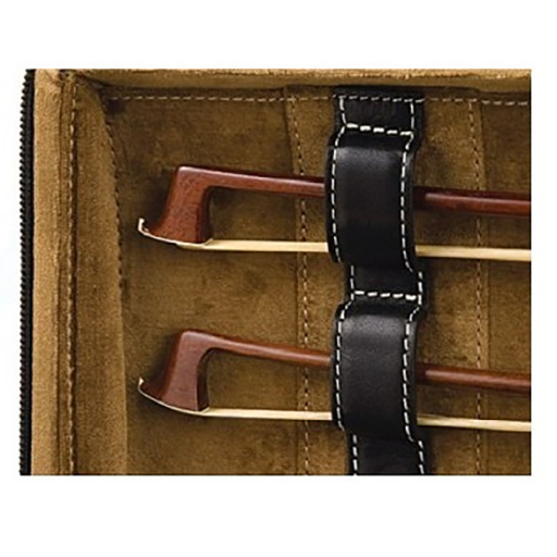 GL Cases Q2(V) Leather Violin Case Black