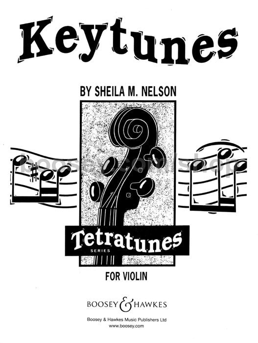 Keytunes - Violin 1 Part by Nelson Boosey & Hawkes VLNNEL116
