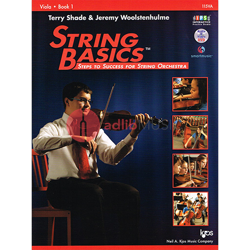 String Basics Book 1 - Viola Part by Shade/Woolstenhulme Kjos 115VA