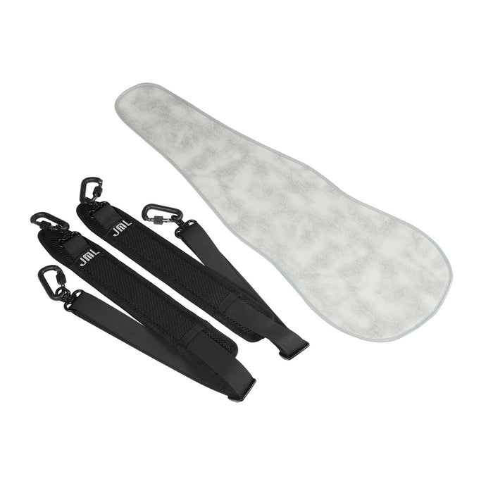 JML Carbon Fibre 1.5 Shaped Violin Case Flora Orange 4/4