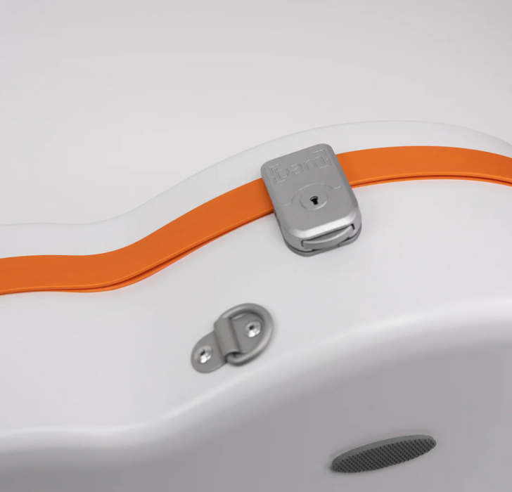 BAM Ice Supreme Hightech Polycarbonate Contoured Viola Case White/Orange