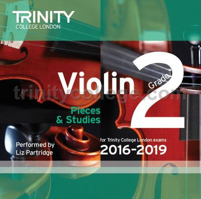 Violin Exam Pieces Grade 2, 2016-2019 - CD ONLY - Various - Violin Trinity College London CD