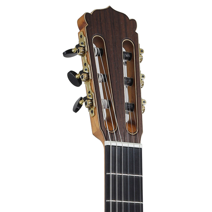 Hanika New Century Lattice Concert Line Classical Guitar with Hiscox Case