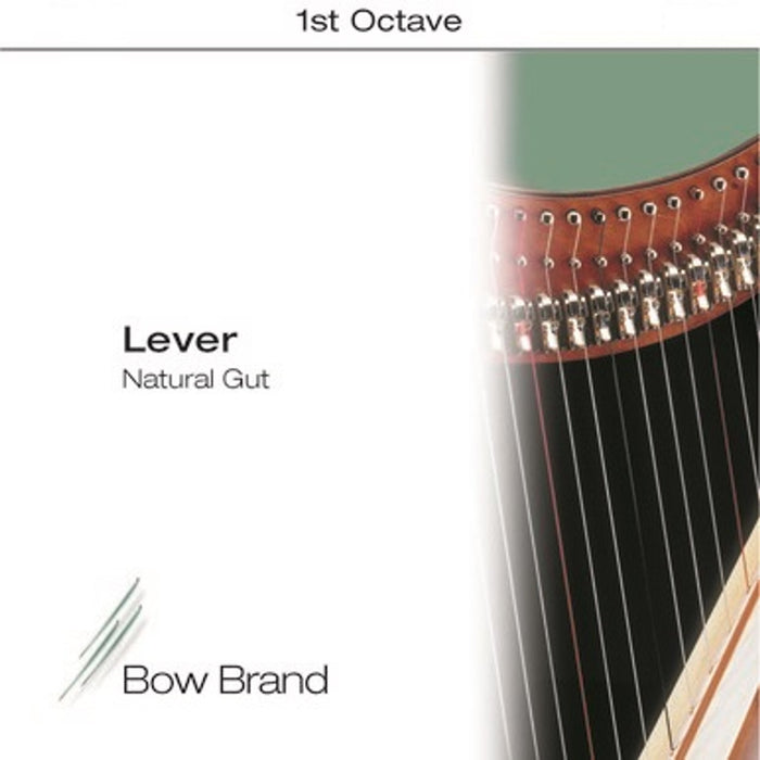 Bow Brand Natural Gut - Lever Harp String, Octave 1 SET