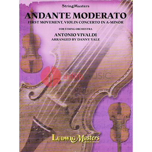 CONCERTO A MINOR OP 3 NO 6 ANDANTE MODERATO - VIVALDI - STRING ORCHESTRA - LUDWIG MASTERS