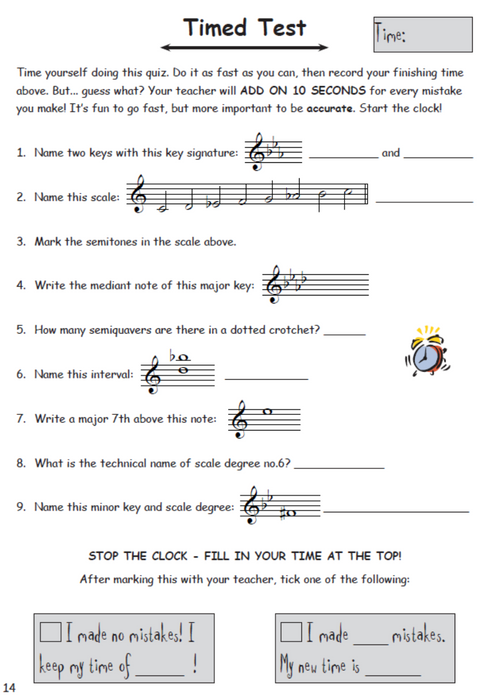 How to Blitz Theory Grade 3 - Student Book by S.COATES T3