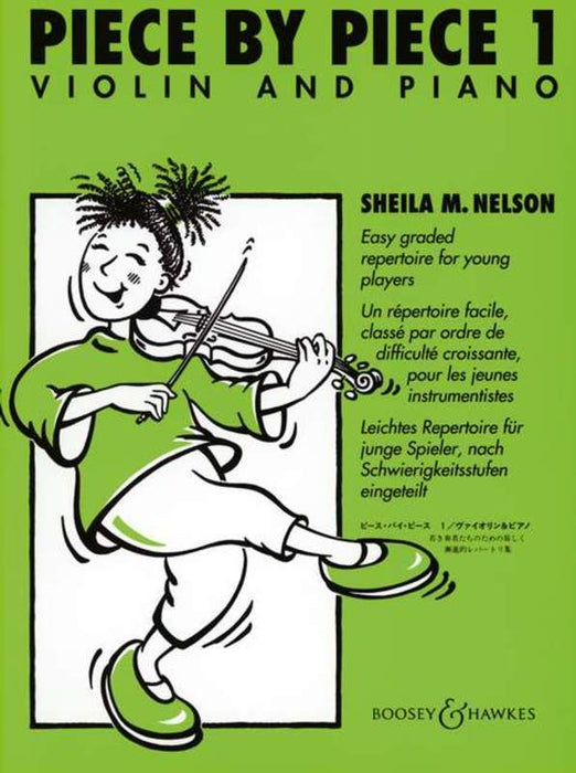 Piece by Piece Book 1 - Violin/Piano Accompaniment by Nelson Boosey & Hawkes M060087899