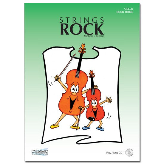 Strings Rock Book 3 - Cello by Stocks CELSTO103