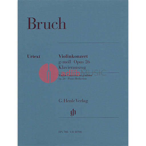 Bruch - Concerto in Gmin Op26 - Violin/Piano Accompaniment Henle HN708