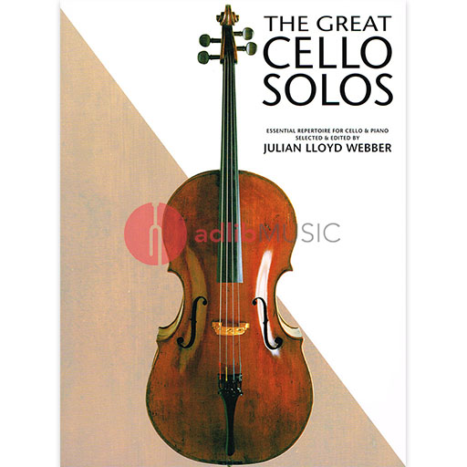 Great Cello Solos - Cello/Piano Accompaniment edited by J.Lloyd Webber CH60264
