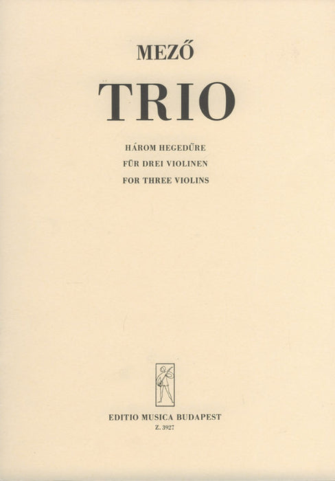 Mezo - Trio #2 - 3 Violins Score/Parts EMB Z3927