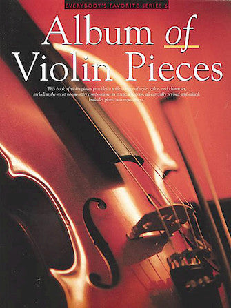 Album of Violin Pieces - Violin/Piano Accompaniment AMSCO AM40056