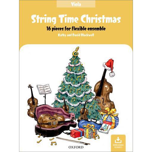 String Time Christmas - Viola/Audio Access Online by Blackwell Oxford 9780193528079