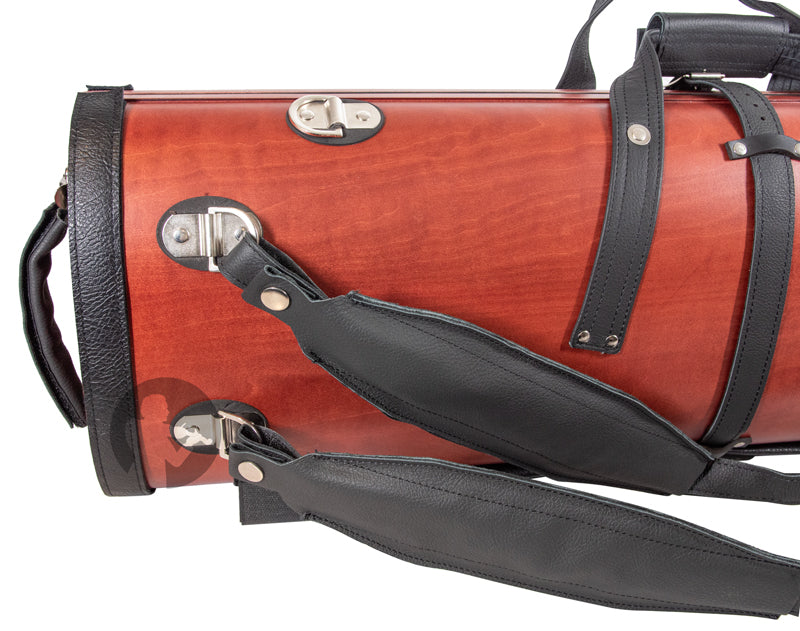 Violin Case - Wiseman Wooden Oblong Case, 4/4, Green