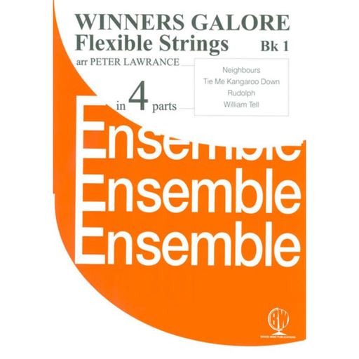 Winners Galore Flexible Strings Book 1 - 4-Part Flexible Ensemble edited by Lawrance Brass Wind Publications BW0701