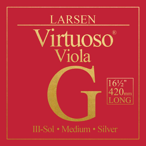 Larsen Virtuoso Viola G String Medium - Extra Long 15"-16.5"
