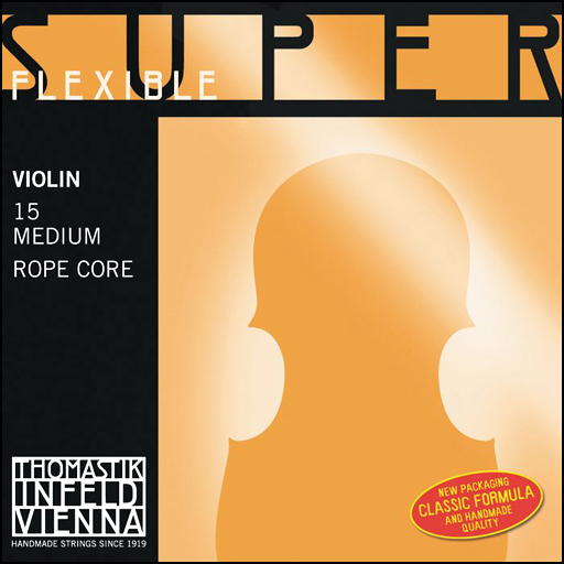 Thomastik Super-Flexible Violin String Set Medium 4/4