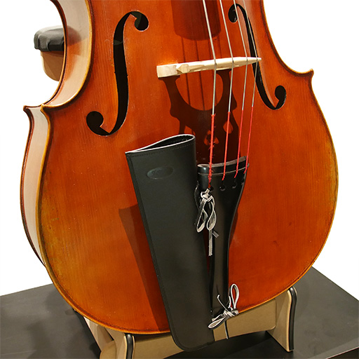 Leather Double Bass Bow Quiver Black
