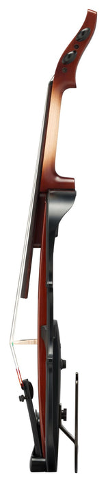 Yamaha YSV104BR Silent Violin - SRT Powered System, Serene Brown, 4/4 (Includes Earphones, Control Box & 2 x Cables).