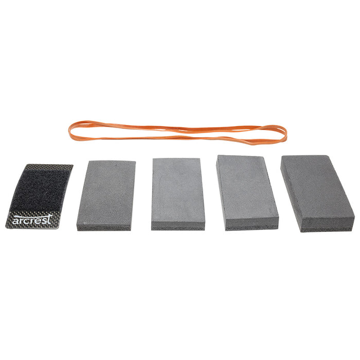 Violin Shoulder Rest/Pad - ArcRest Carbon Fibre, 4/4-1/2, Full Set