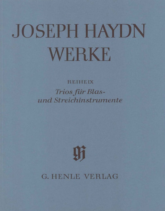 Haydn - Trios for Wind & Strings - Mixed Trios Henle HN5261
