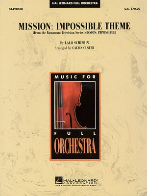 Mission: Impossible Theme - Score and Parts - Calvin Custer Hal Leonard Score/Parts