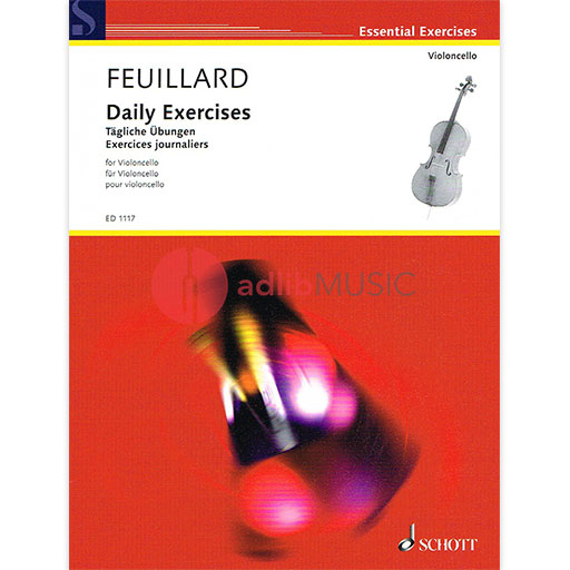 Feuillard - Daily Exercises  - Cello Solo Schott ED1117