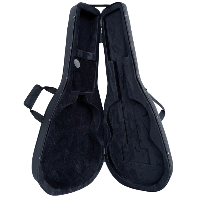 Guitar Case - DCM Premium PFC Polyfoam Lightweight Classical Guitar Case Black