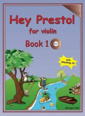 Hey Presto! for Violin Book 1 - Bronze - Violin Georgia Vale Hey Presto Strings /CD