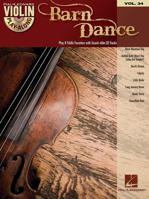 Barn Dance - Violin Play-Along Volume 34 - Various - Violin Hal Leonard /CD