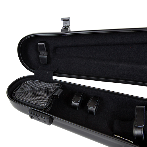 GEWA Air 1.7 Shaped Violin Case Black Gloss 4/4