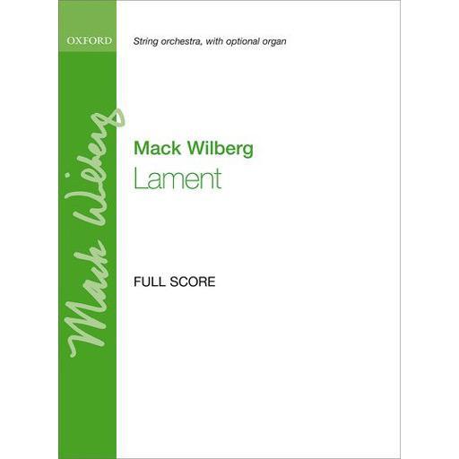 Lament for String Orchestra Gr 3 - Score