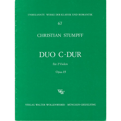 Stumpff - Duo in Cmaj Op15 - Viola Duet Wollenweber WW67